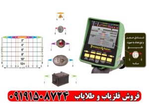 فلزیاب گرت GTI 2500؛ بررسی عمق تا 2 متر و تفکیک هدف